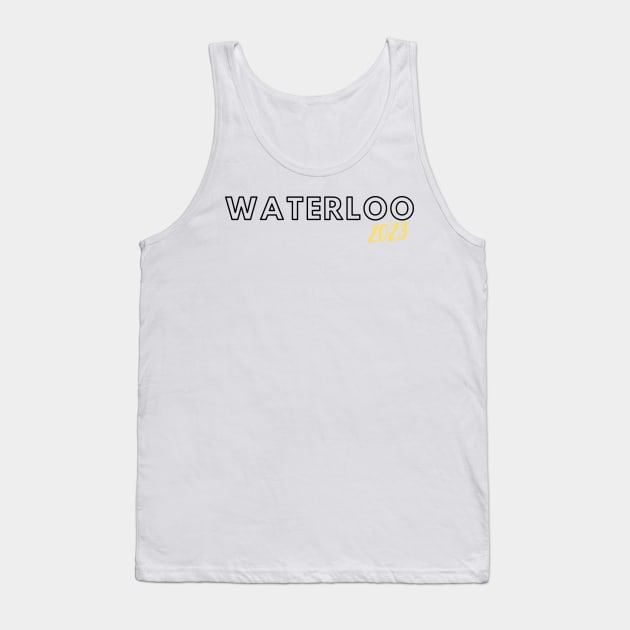 Waterloo 2023 Tank Top by stickersbyjori